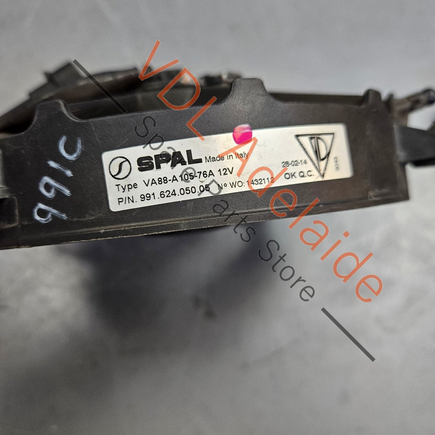 99162405006 Porsche 911 SPAL Engine Cooling Fan 99162405006 99162405003 99162405005