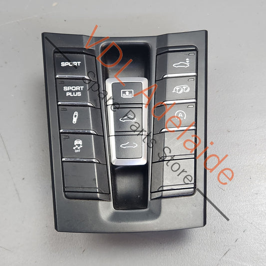 99161395703DML 99161395707DML Porsche 911 991 Centre Console Multiple Switch for Exhaust Sunroof Spoiler Suspension 99161395703