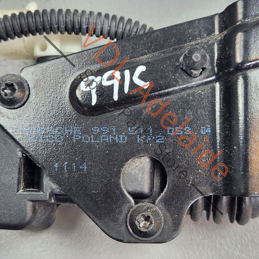 99150405300 Porsche 911 991 Rear Hatch Lid Engine Compartment Lock 99150405300