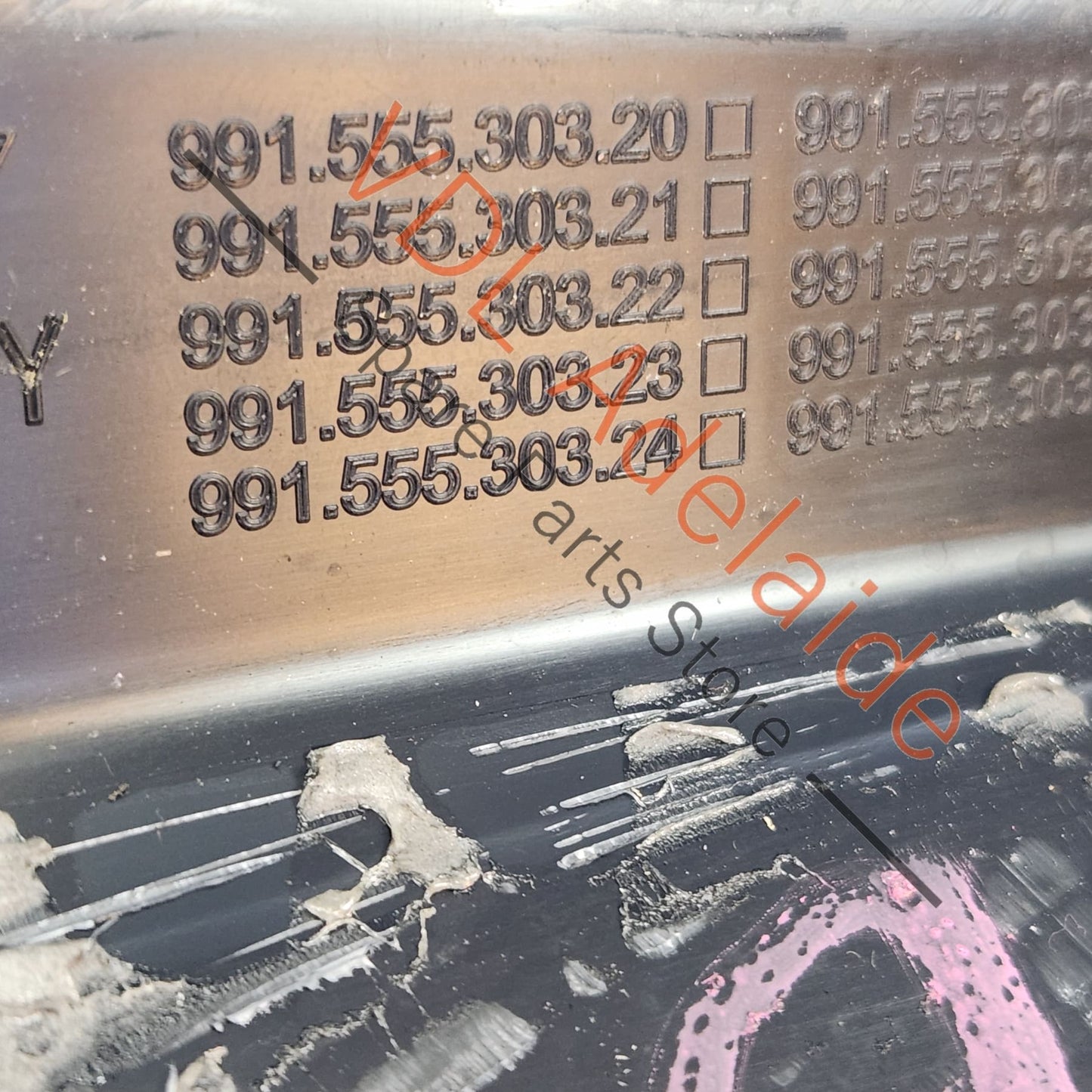 99155530332 Porsche 911 Carrera S Door Entry Sill Trim Strip LHS 99155530321 1E0