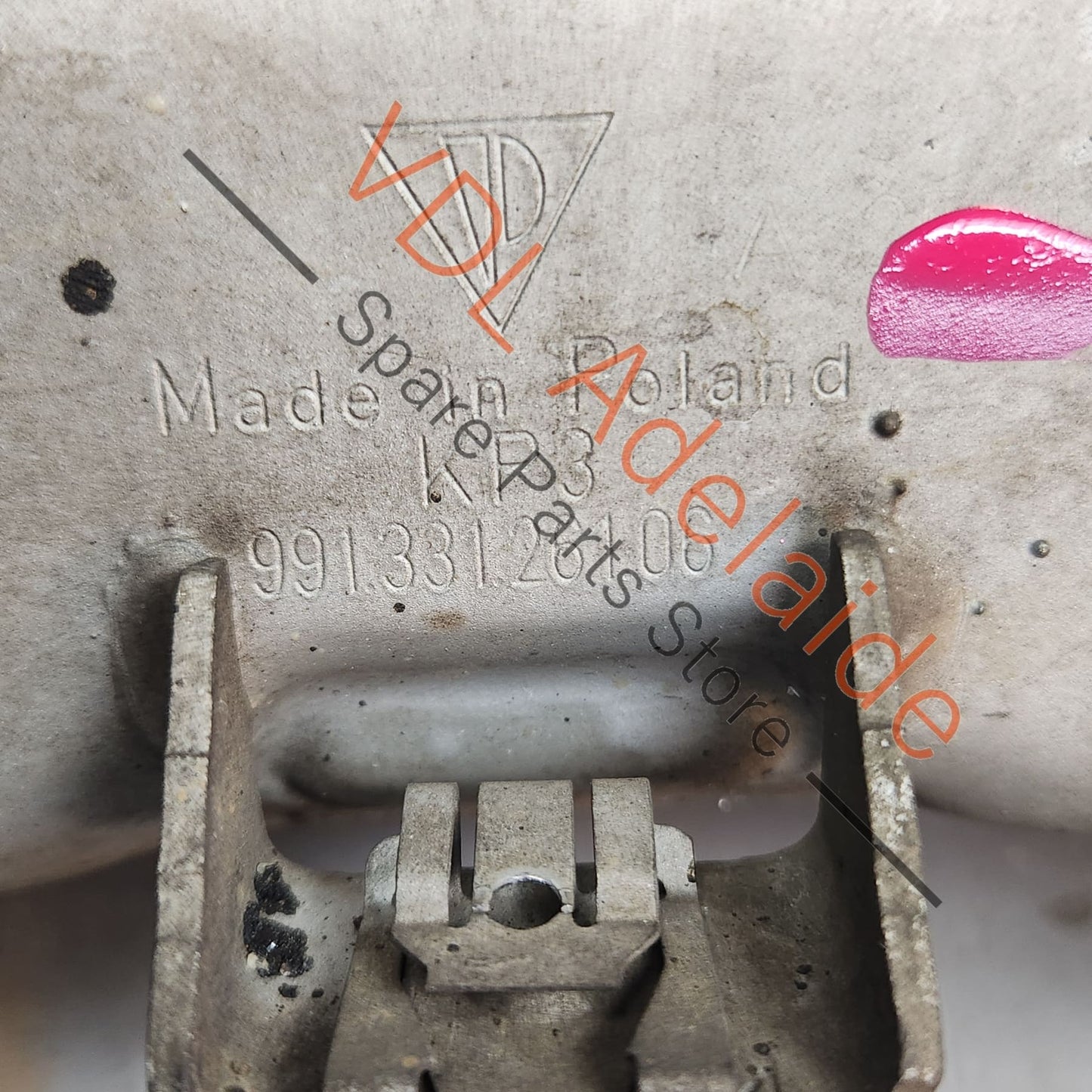 99133126106 Porsche 911 991 Rear Suspension Subframe Crossmember 99133126106