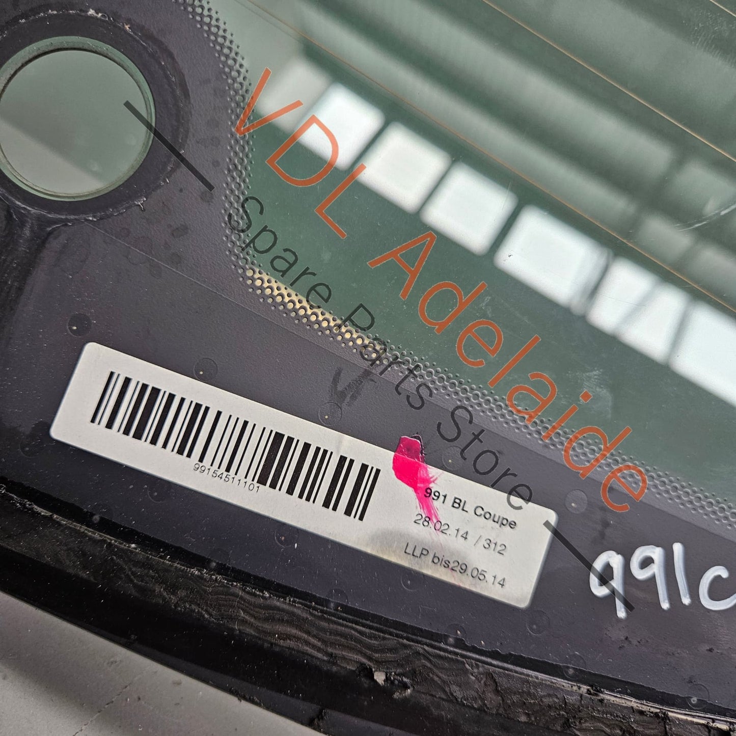 99154591101 99154591106 Porsche 911 991 Rear Windscreen Glass 99154591101 99154591106