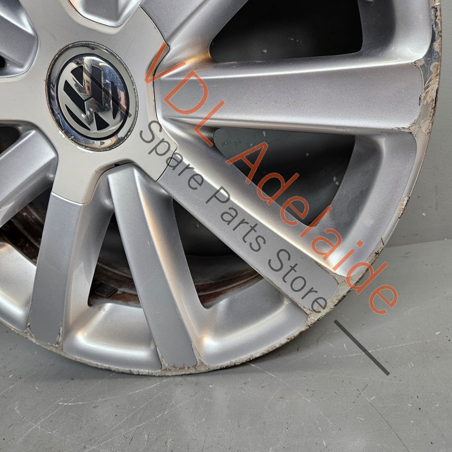3C0601025AG 3C0601149R VW Passat R36 OMANYT Alloy Wheel 18 x 8 ET44 Genuine OEM Ronal 3C0601025AG 3C0601149R 8Z8 #02