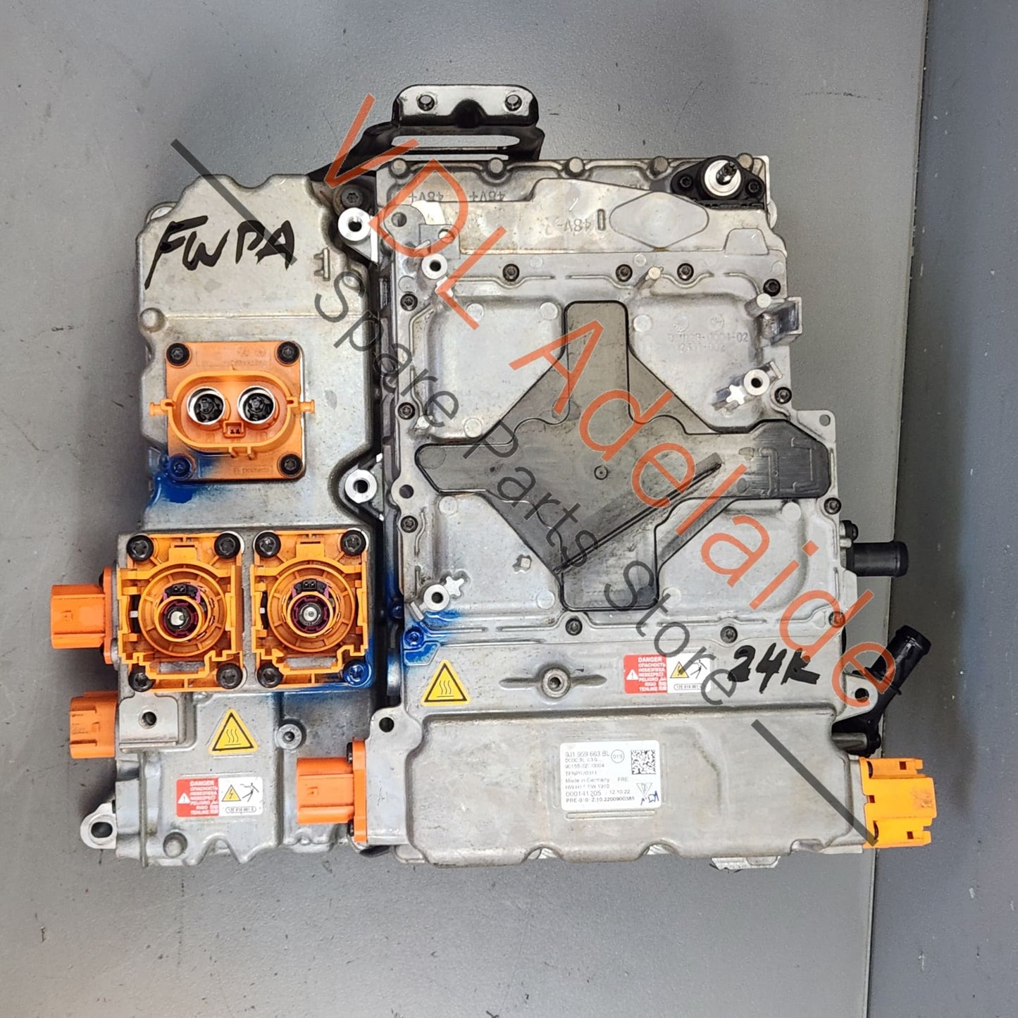 9J1959663BL Audi E-Tron GT Porsche Taycan DC Voltage Converter Battery Power Transformer 9J1959663BL