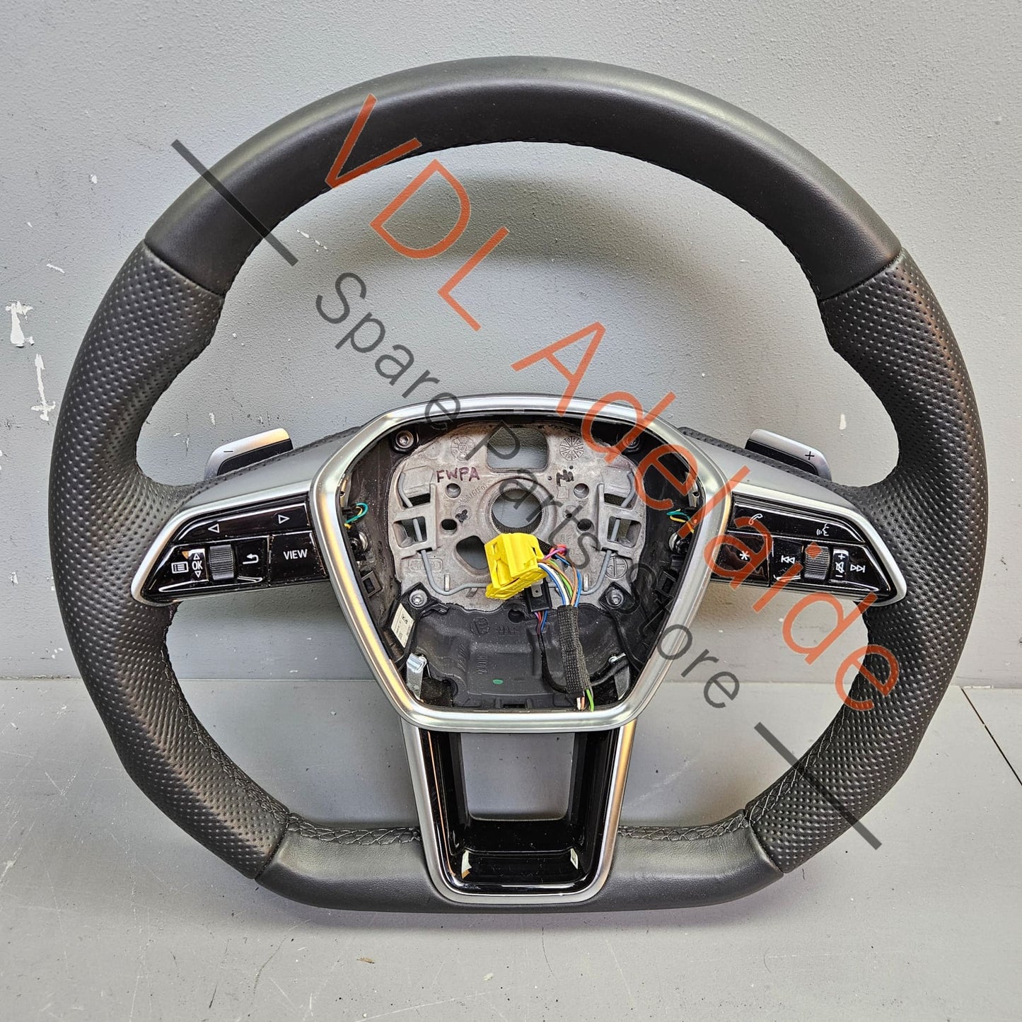 4J3419091CIXB Audi e-Tron Sport Steering Wheel w Tiptronic 4J3419091C IXB