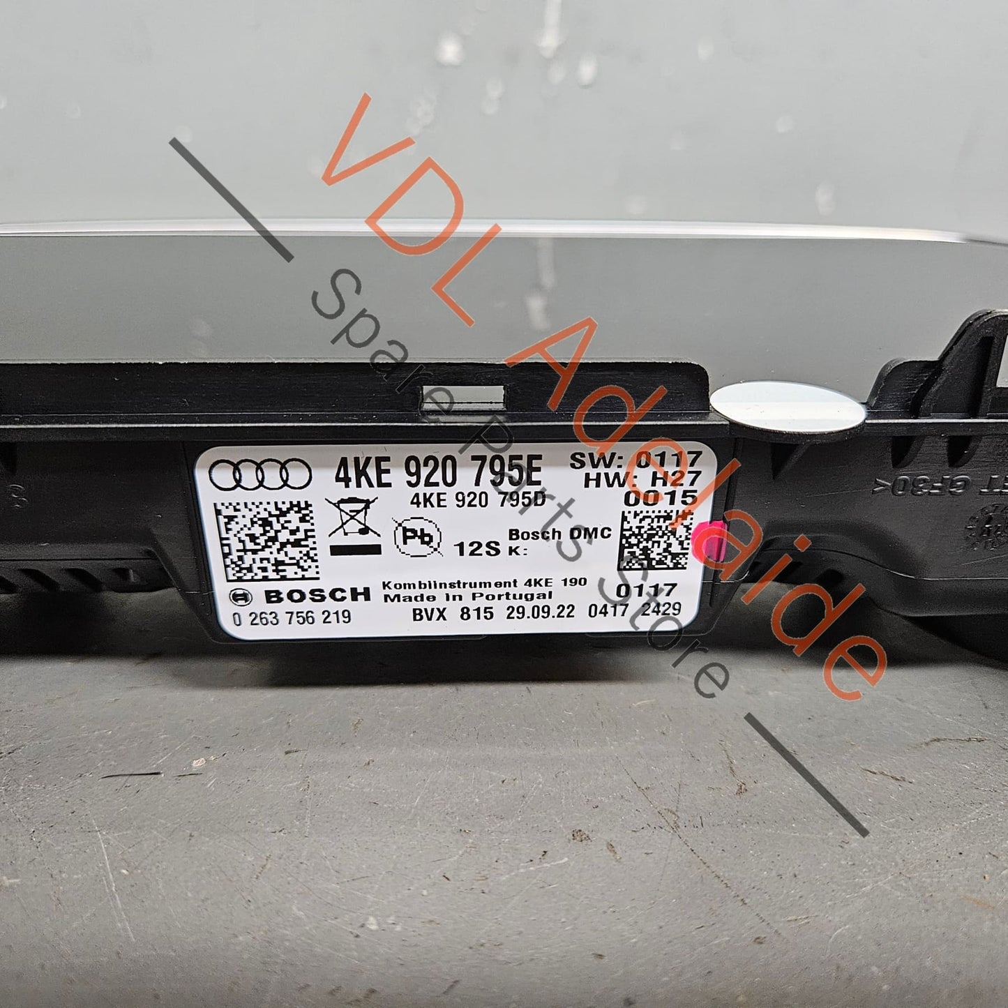 4KE920795E 4KE920795EX Audi E-Tron GT Virtual Cockpit Display Screen Instrument Gauges 4KE920795E