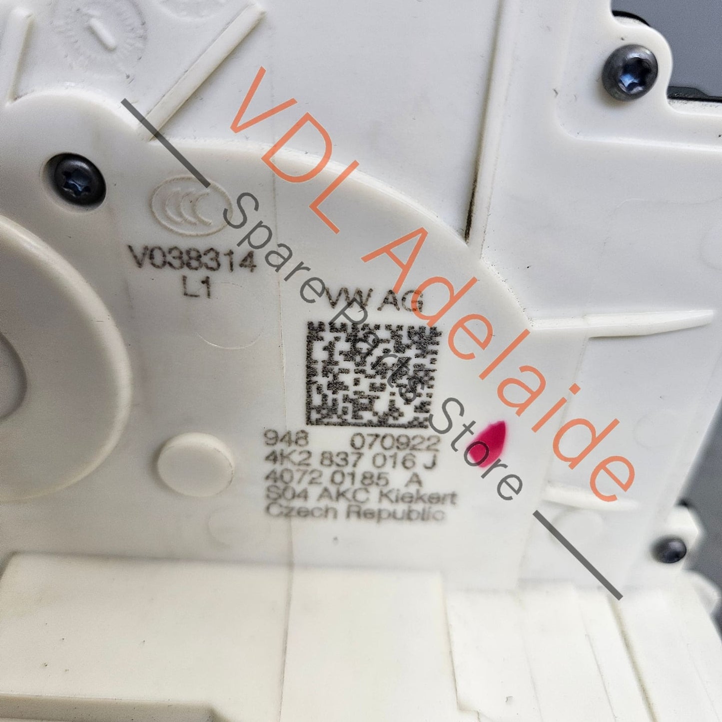 4K2837016J Audi Right Front Drivers Door Lock Module 4K2837016J