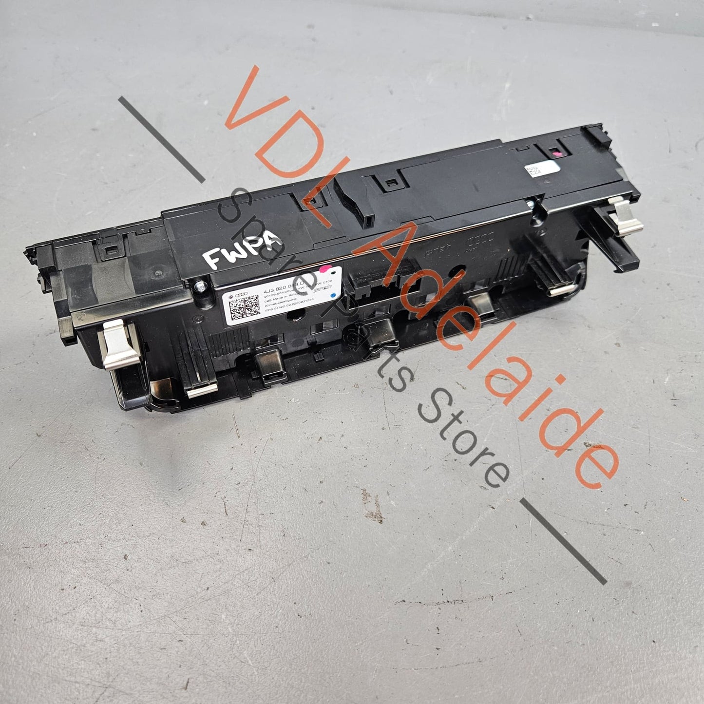 4J3820043K 4J3820043D Audi e-Tron GT Centre A/C Air Conditioning Climate Display Switch 4J3820043K 4J3820043D