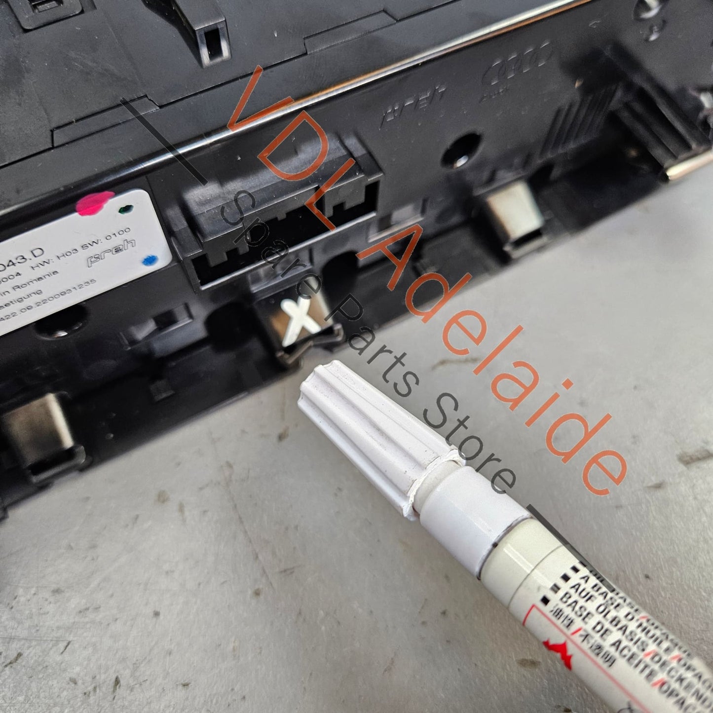 4J3820043K 4J3820043D Audi e-Tron GT Centre A/C Air Conditioning Climate Display Switch 4J3820043K 4J3820043D