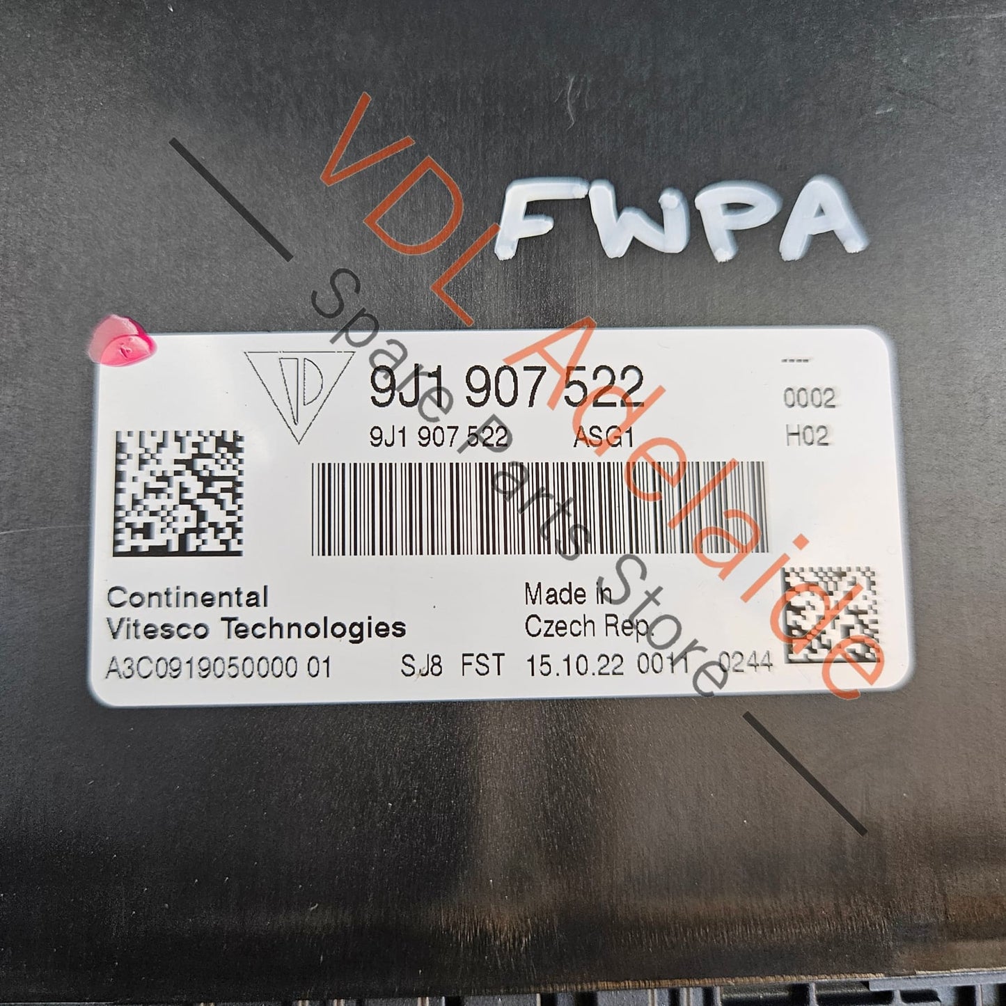 9J1907522 9J1907558E4J1 Audi e-Tron Porsche Taycan Control Unit for Electric Drive 9J1907522 9J1907558E 4J1