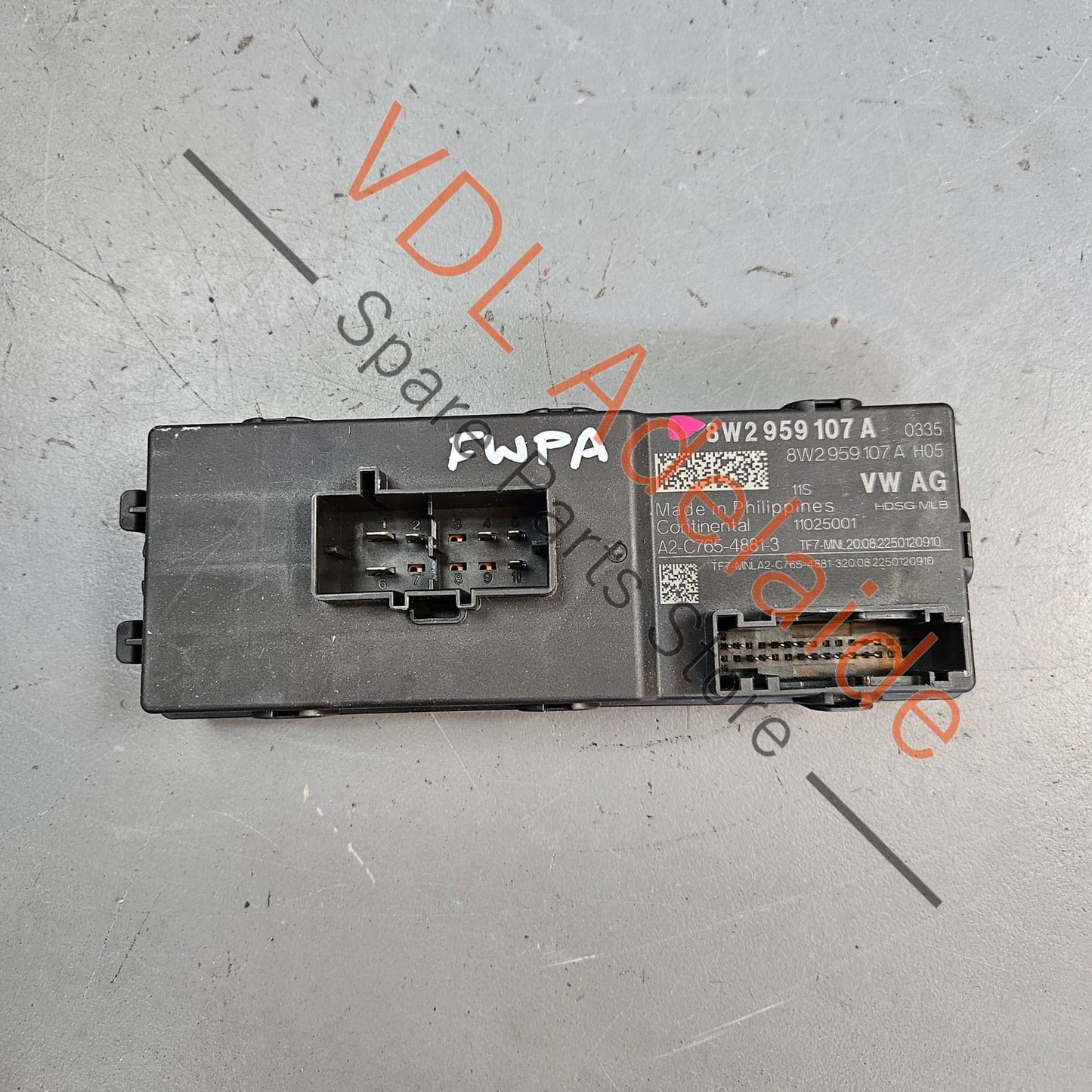 8W2959107A Audi e-Tron Control Module for Boot Tailgate 8W2959107A