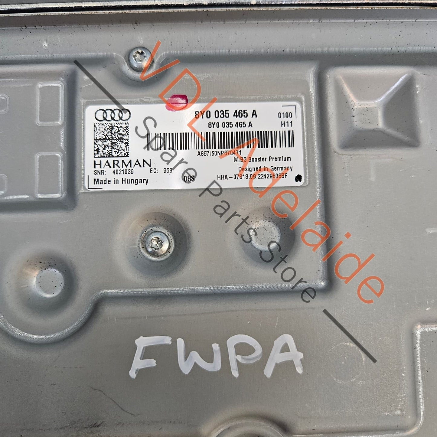 8Y0035465A Audi e-Tron Audio Amplifier 8Y0035465A