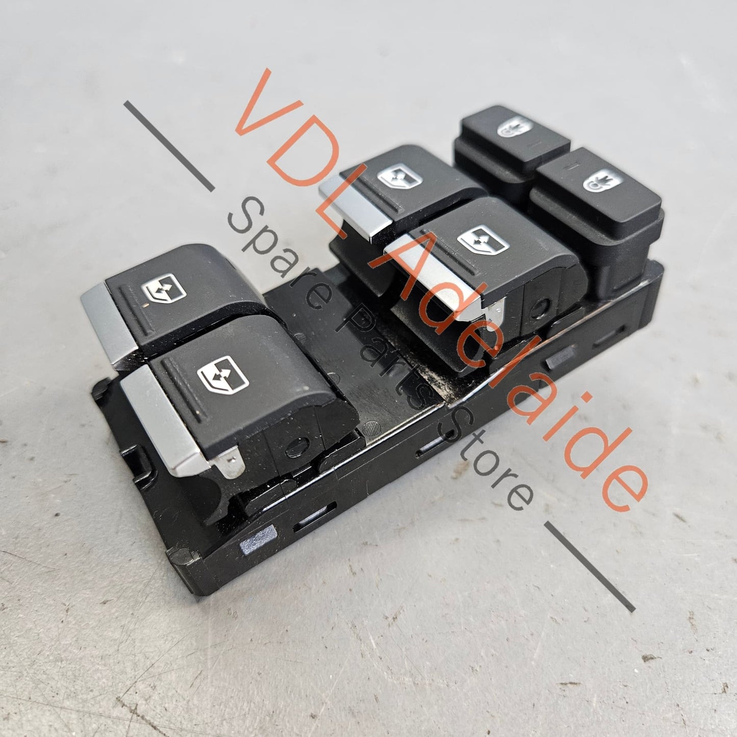 4K0959851 4K0959851NV6 Genuine Audi e-Tron Drivers Window Switch Buttons 4K0959851 NV6