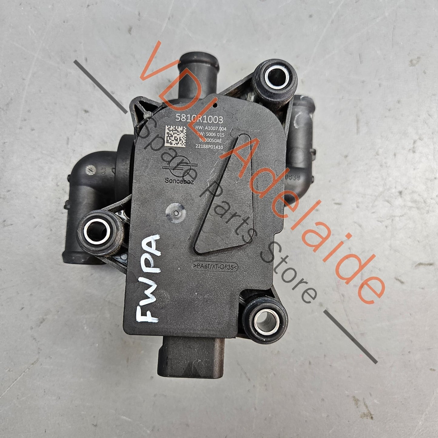 9J1906459C Audi e-Tron Porsche Taycan Main Battery Coolant Shut Off Valve 9J1906459C