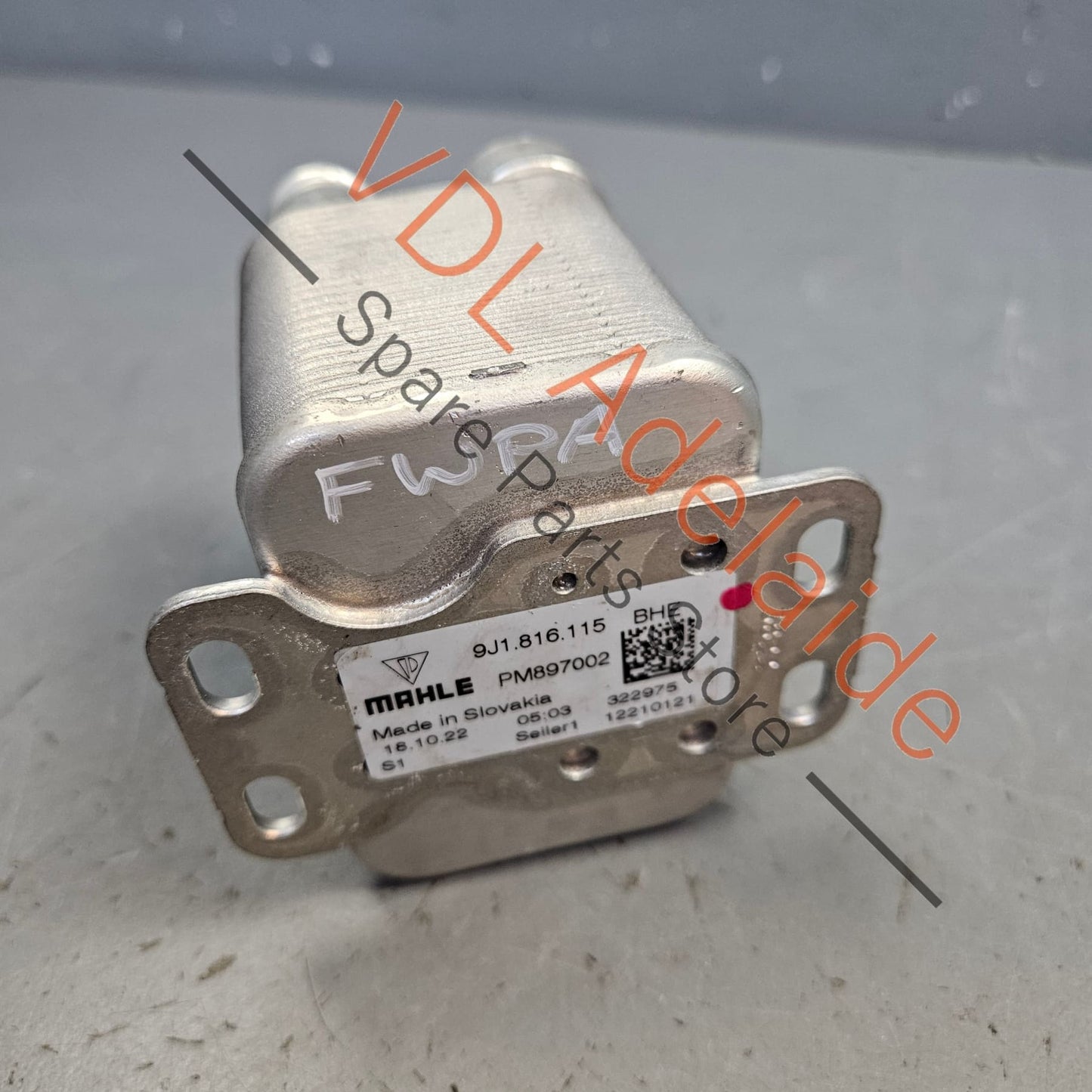 9J1816115 Audi e-Tron Porsche Taycan Heat Exchanger 9J1816115