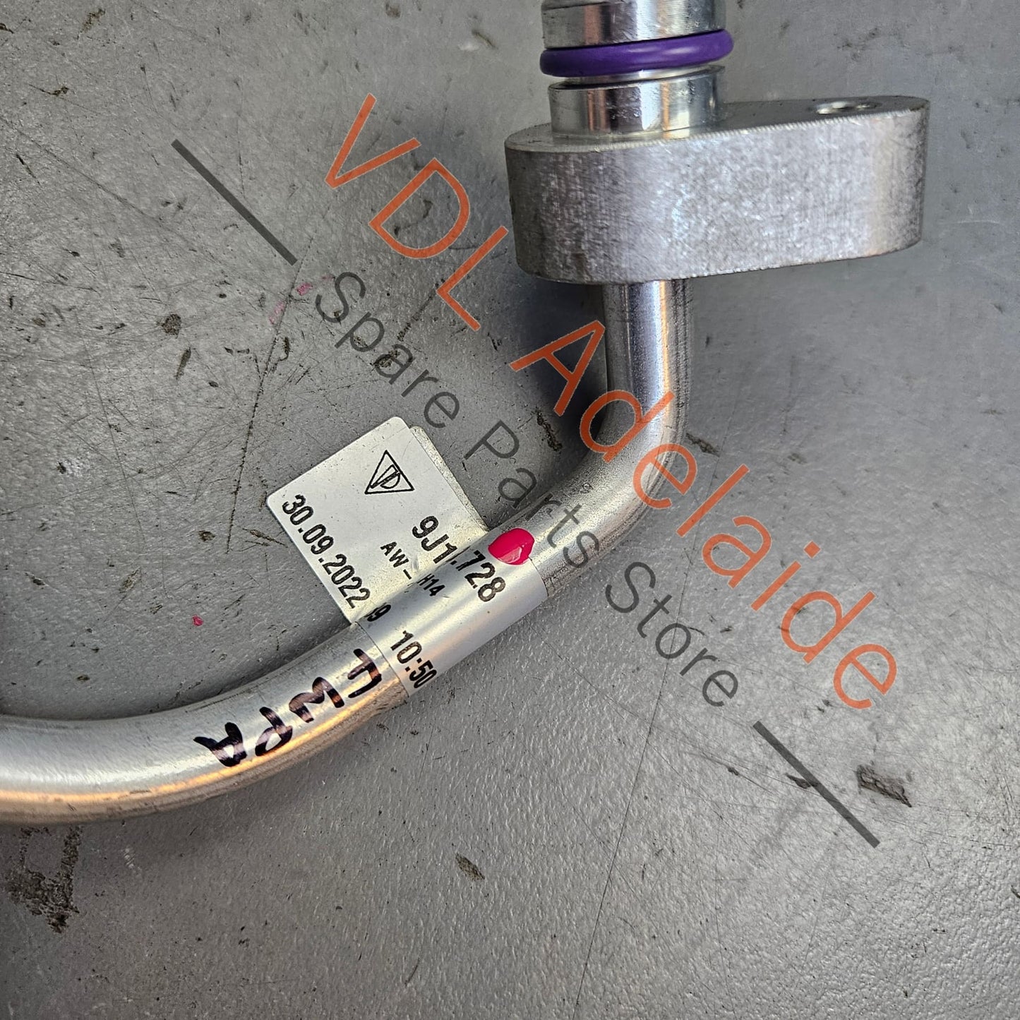 9J1820728 Audi e-Tron Porsche Taycan AC Air Conditioning Refrigerant Hose Pipe 9J1820728