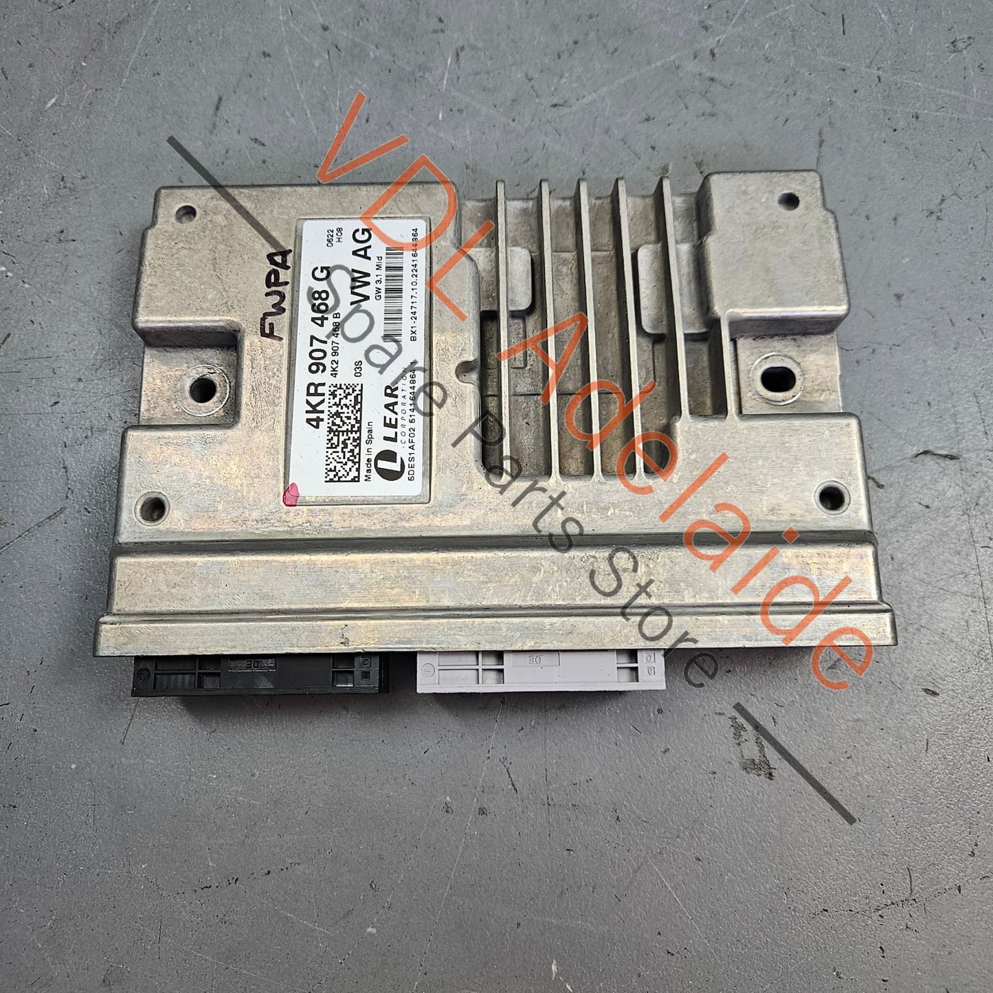 4KR907468G Audi e-Tron Central Gateway Interface Diagnosis Diagnostic Module 4KR907468G