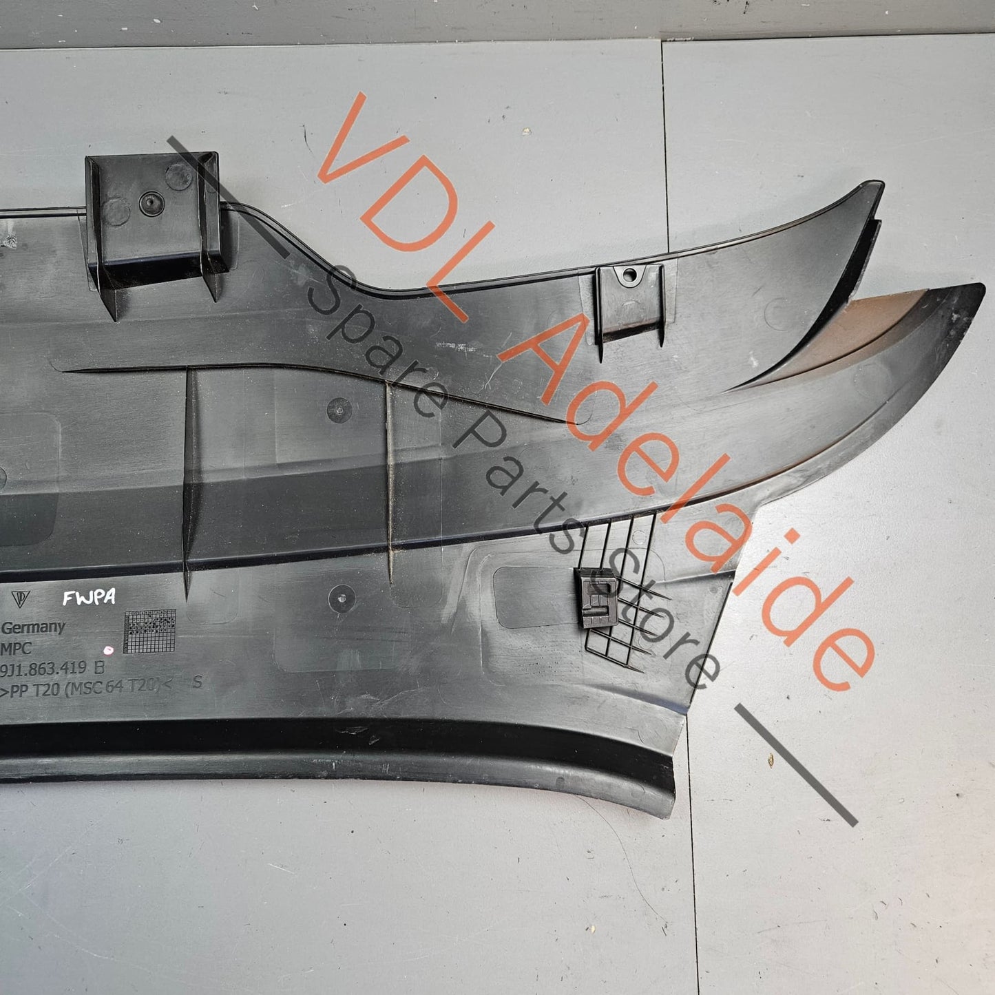 9J1863419 Audi e-Tron GT Front Bonnet Compartment Trim Cover 9J1863419