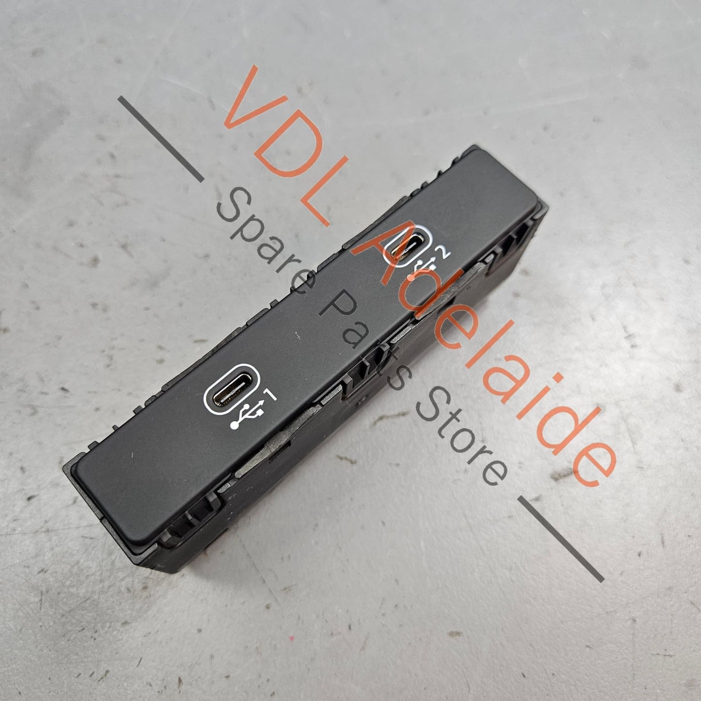 4N1035736 VW Audi Porsche 2x USBC USB-C Charge Port Module 4N1035736