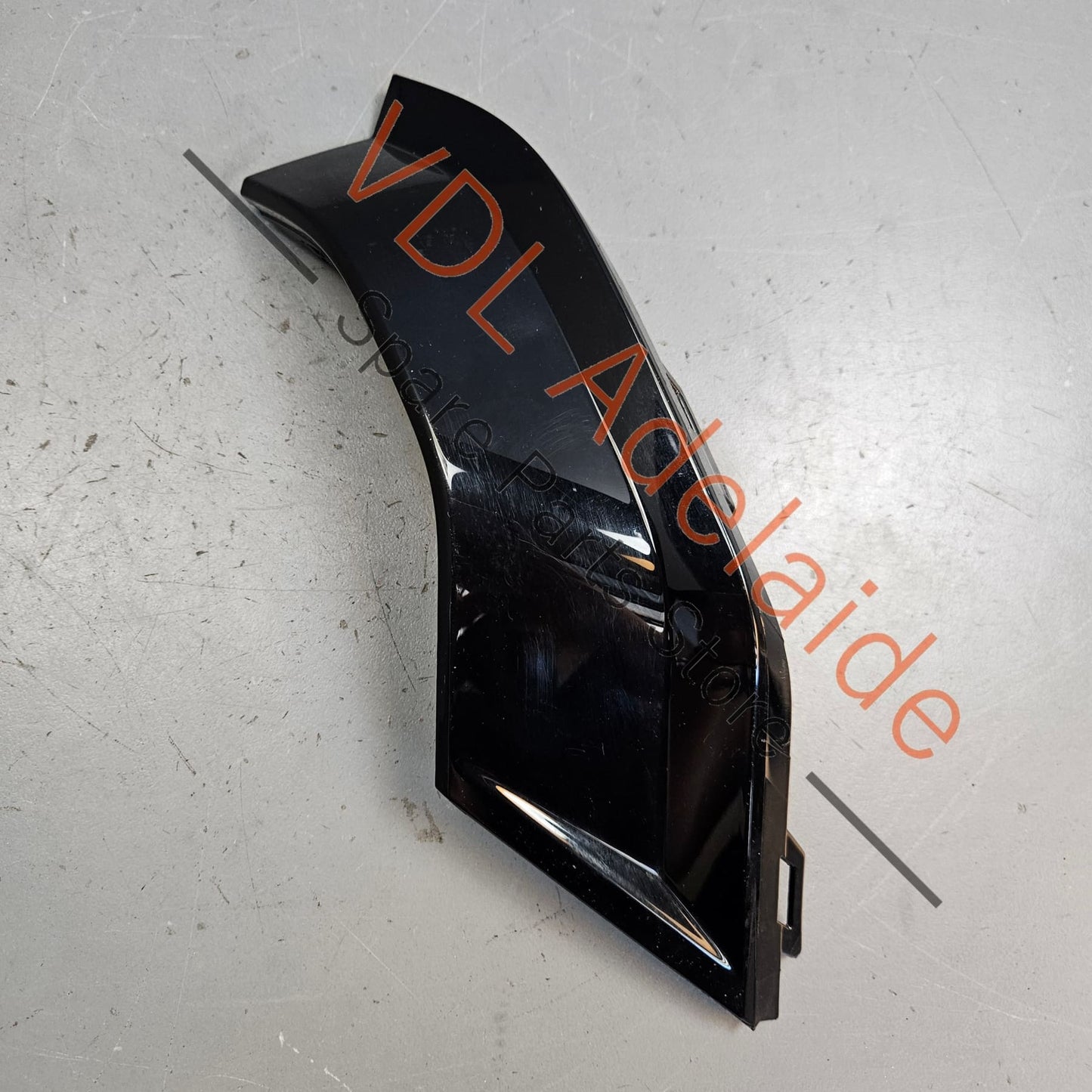 4J3807838 4J3807838Y9B Audi e-Tron GT Rear Bumper Right Corner Trim Gloss Black 4J3807838 Y9B