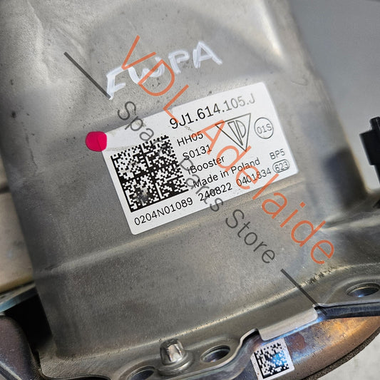 9J1614105J 9J1614105S Audi e-Tron Porsche Taycan Electric Brake Booster 9J1614105S