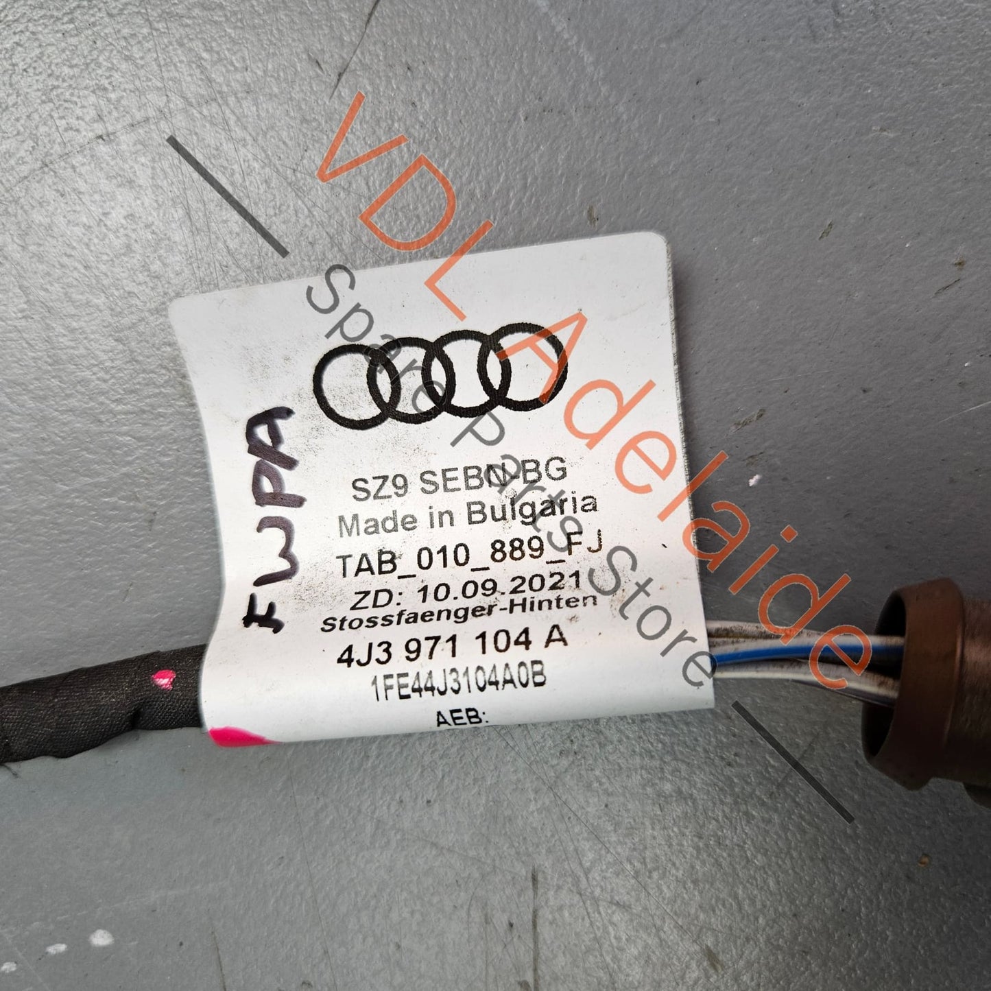 4J3971104A Audi e-Tron GT Wiring Harness Set for Bumper 4J3971104A