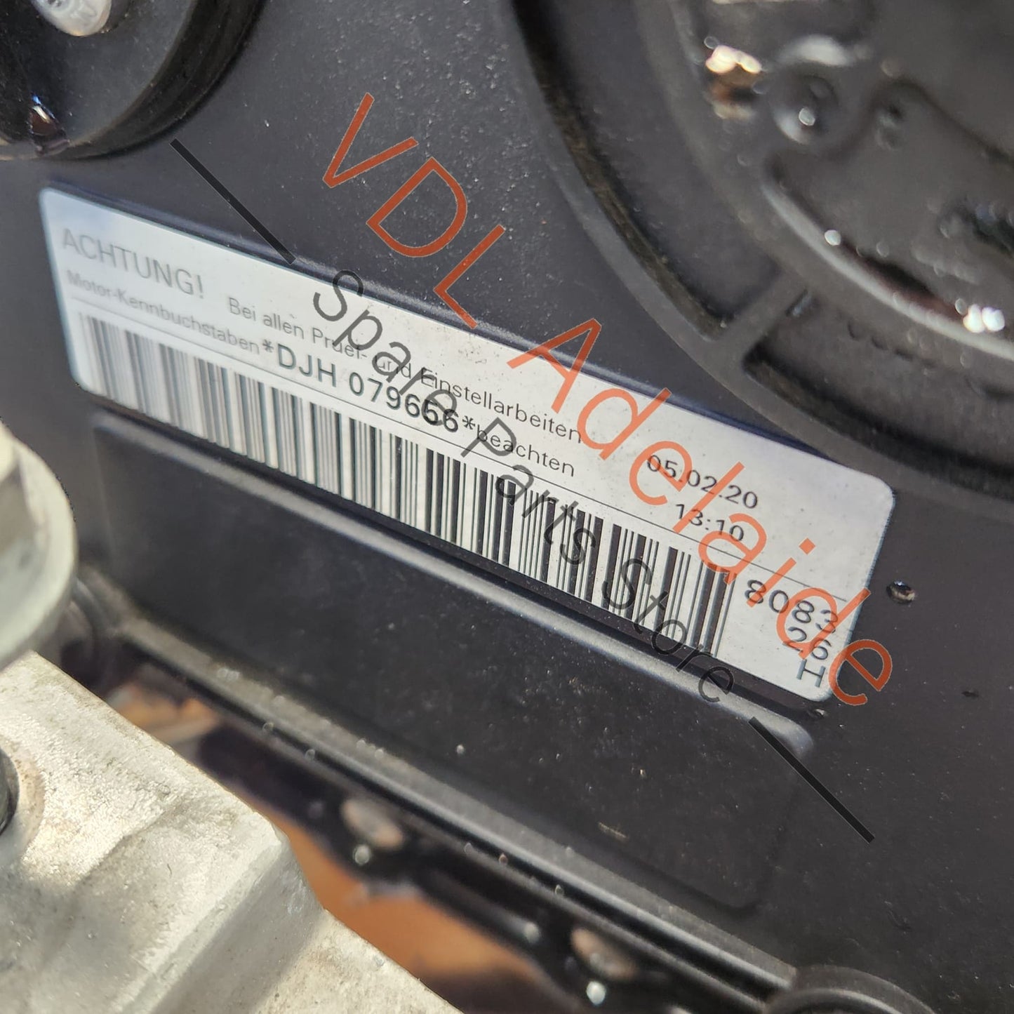 06K100038R VW Golf R MK7.5 Audi S3 8V.5 Engine Motor Long DJH DJHA DJHB 213kw 65xxxkm