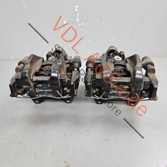 5Q0615423G 5Q0615424G 3Q0998281 3Q0998281A Audi RS3 8V Golf R 310 x 22mm Vented Rear Brake Caliper Set Pair with Electric Handbrake