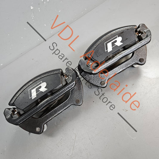5G0615123D 5G0615124D 8V0615125B VW Golf R MK7 7.5 Front Brake Caliper Set with Carrier 340mm x 30mm