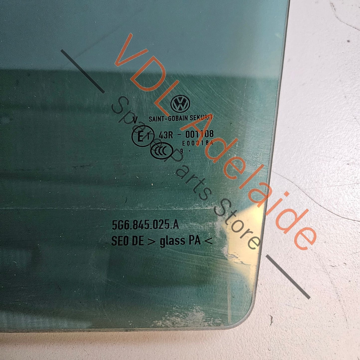 5G6845025A VW Golf MK7 7.5 Rear Left Dark Tinted Window Glass 5G6845025A