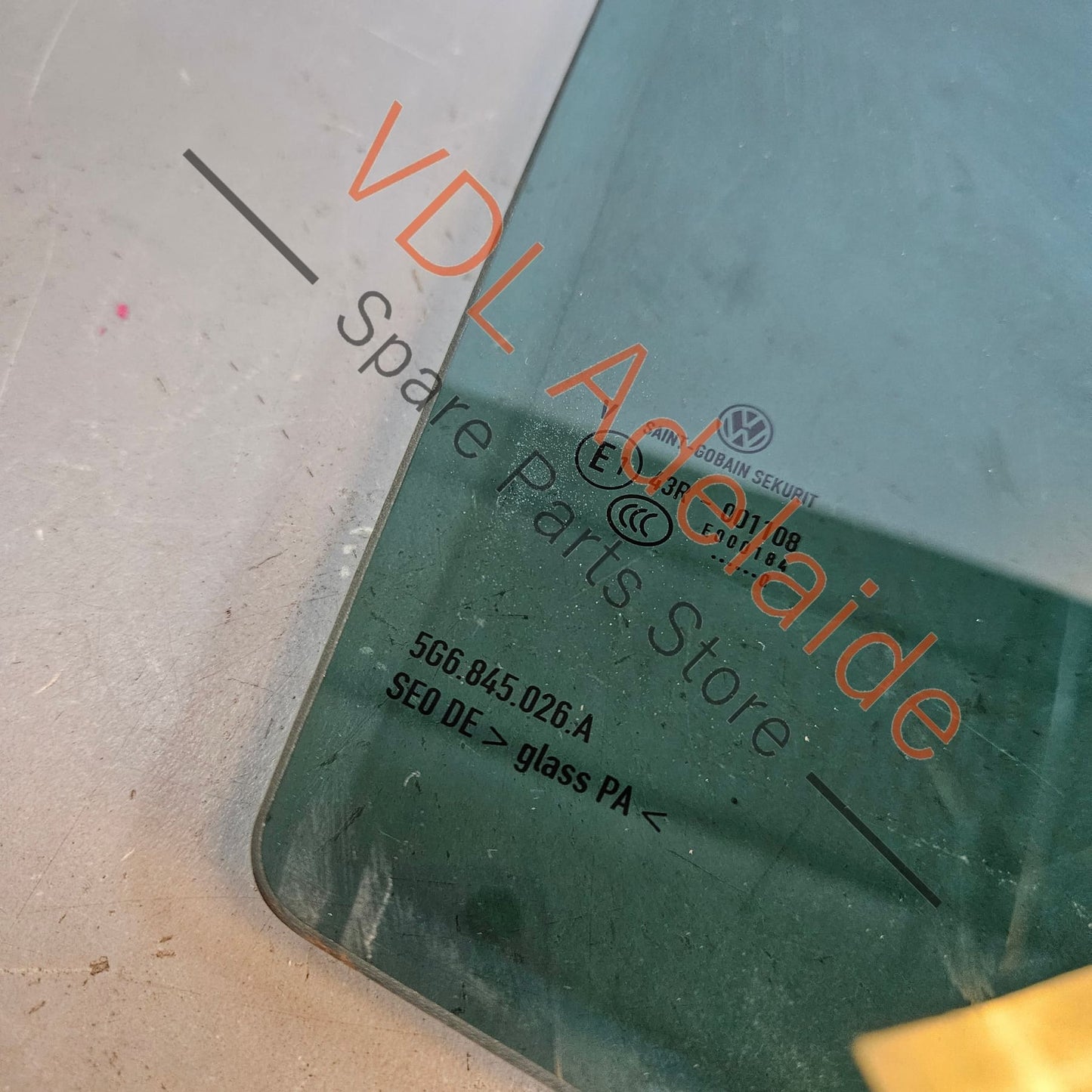 5G6845026A VW Golf MK7 7.5 Rear Right Dark Tinted Window Glass 5G6845026A