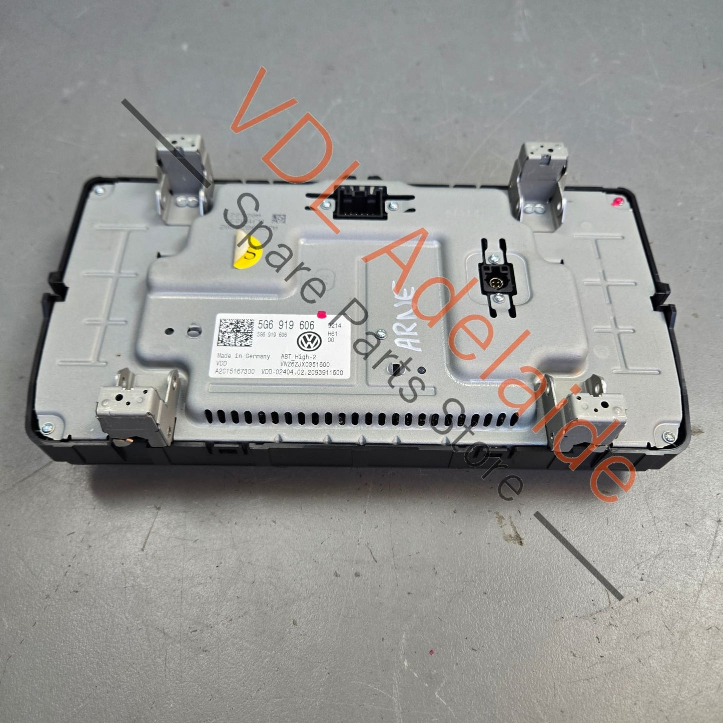 5G6919606 VW Golf MK7 Discover Media 9.2in Touchscreen Display Satnav Head Unit Screen 5G6919606