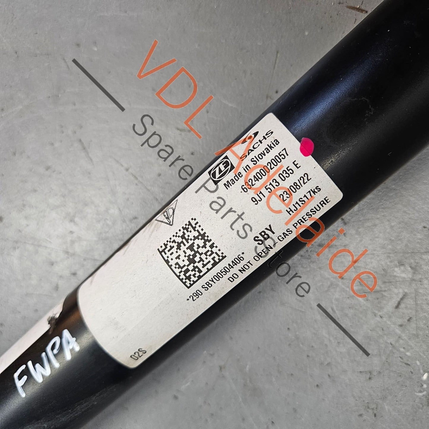 9J1513035E Porsche Taycan Audi e-Tron GT Rear Shock Absorber 9J1513035E