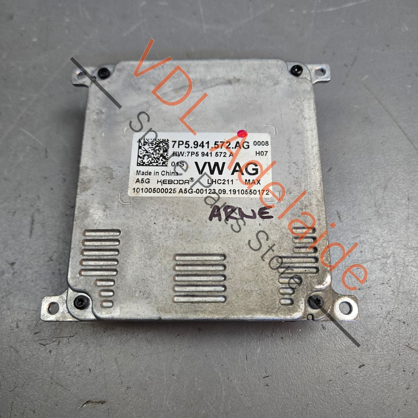 7P5941572AG VW Audi Power Module for Headlight Main electronics 7P5941572A