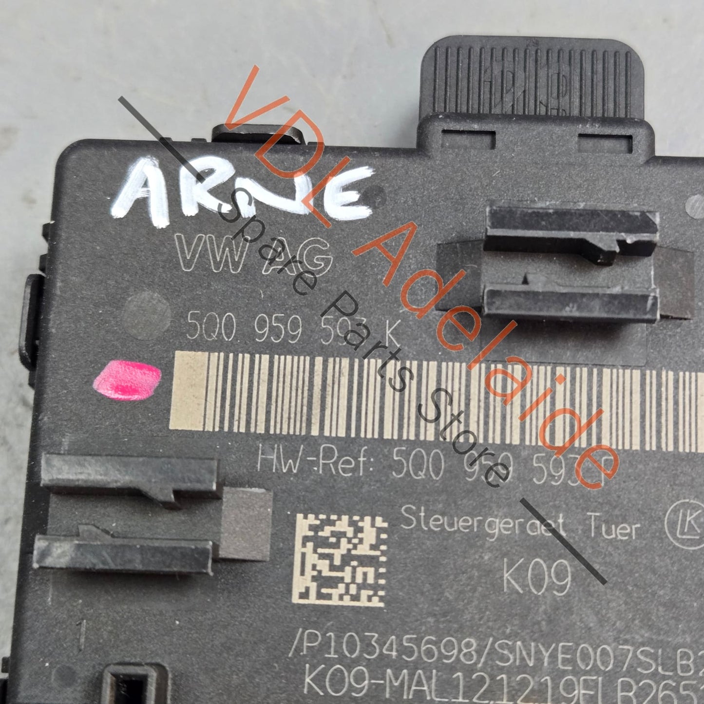 5Q0959593K Audi Q3 A3 VW Golf MK7 7.5 Front Drivers Side Door Control Unit 5Q0959593K