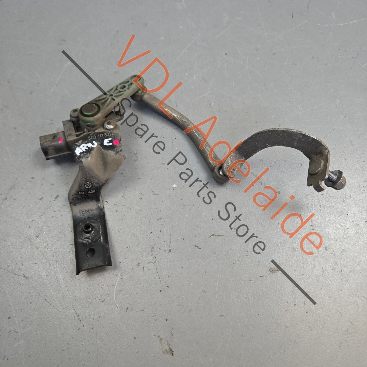 5Q0412521C VW Golf MK7 7.5 Front Left Suspension Level Sensor With Poles 5Q0412521C