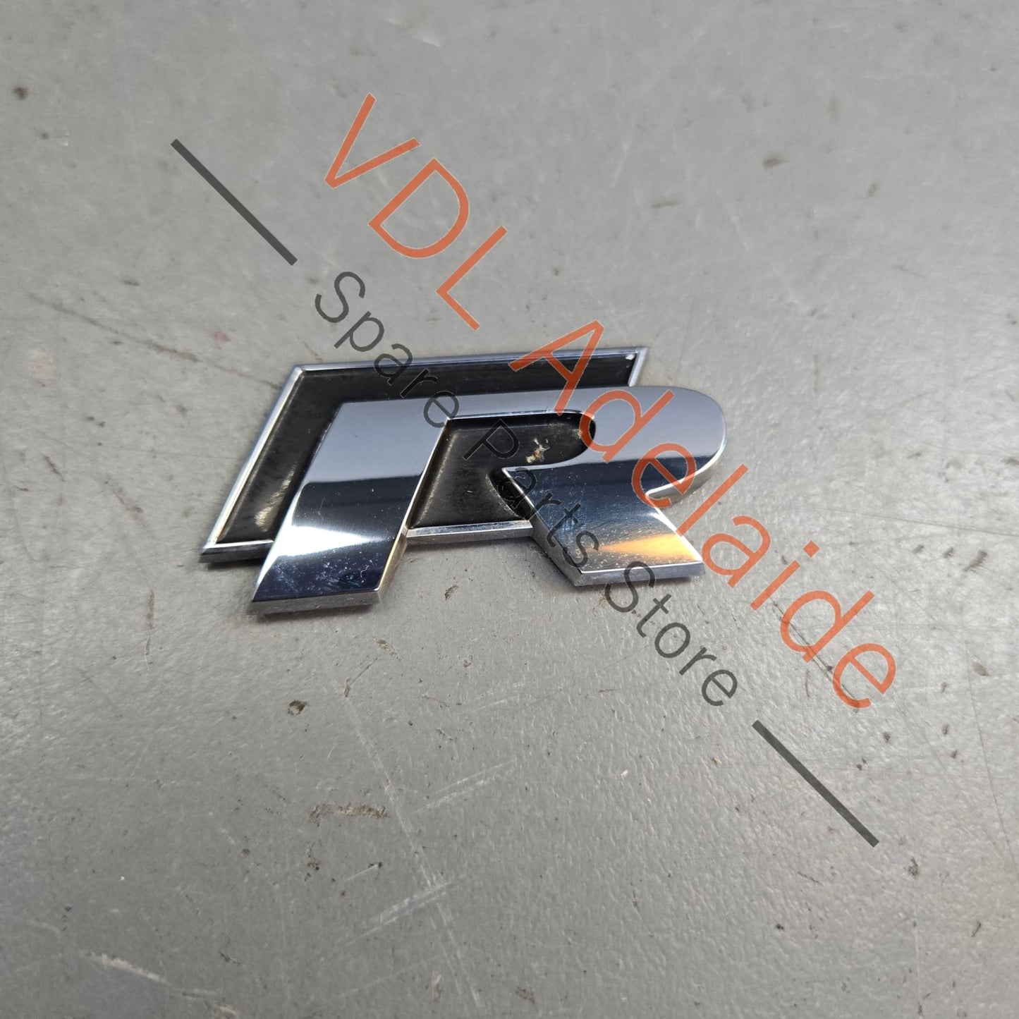 1K8853675K 1K8853675KFOD Genuine OEM VW Golf R MK7 7.5 Boot Trunk Badge Inscription Emblem 1K8853675K