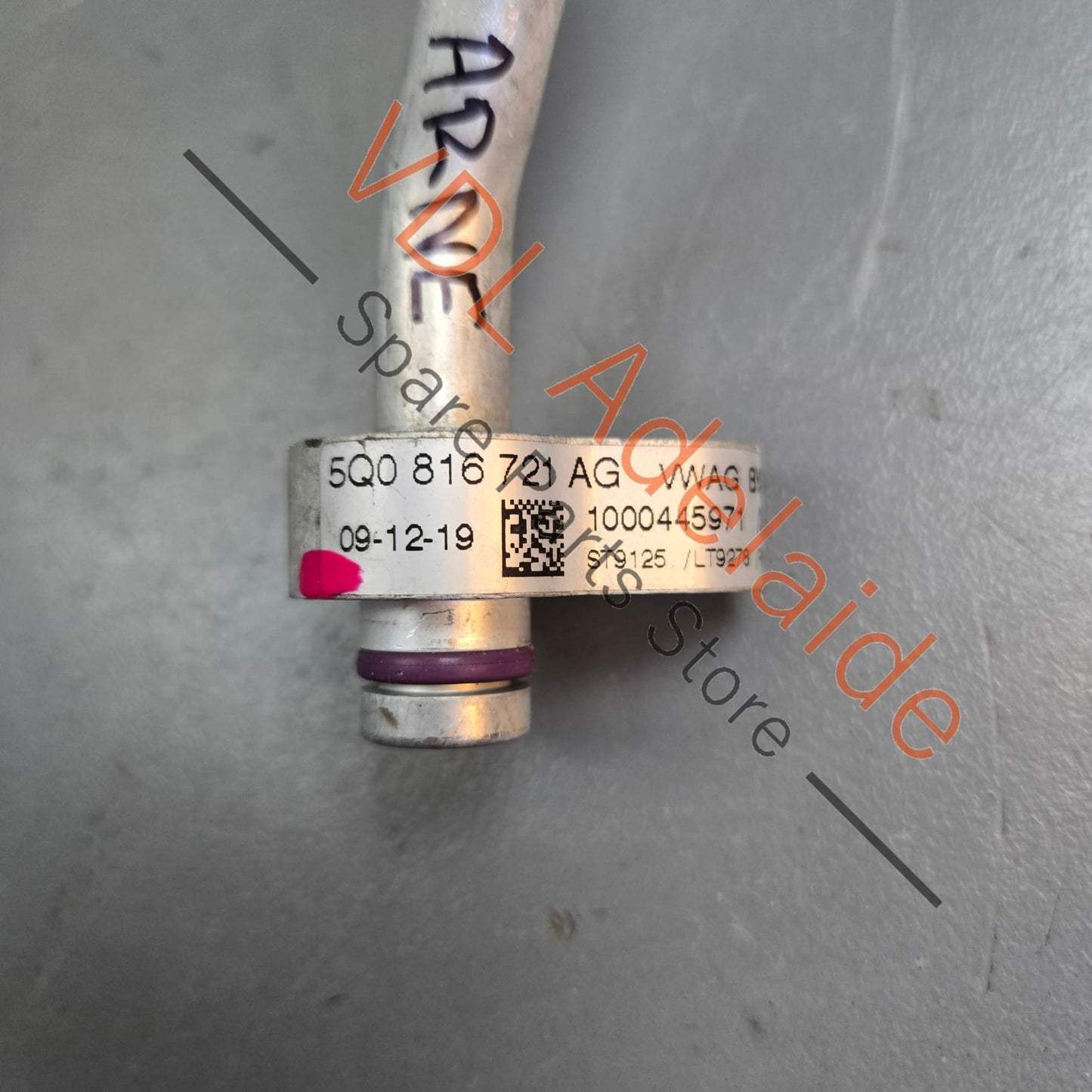 5Q0816721AG VW Golf MK7 Air Conditioning Refrigerant Hose Pipe Condenser to Pump 5Q0816721AG
