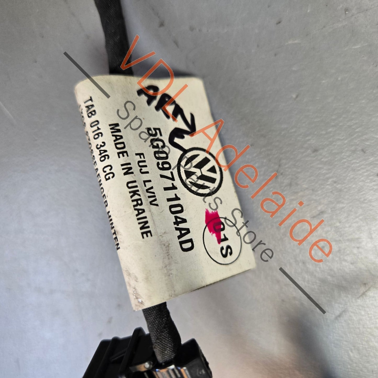 5G0971104AD VW Golf Rear Bumper Wire Set for Parking Sensors 5G0971104AD