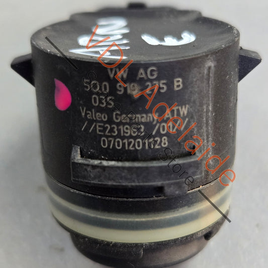 5Q0919275B    VW PDC Front Parking Sensor 5Q0919275C Indium Grey LR7H X3X3 Back Side