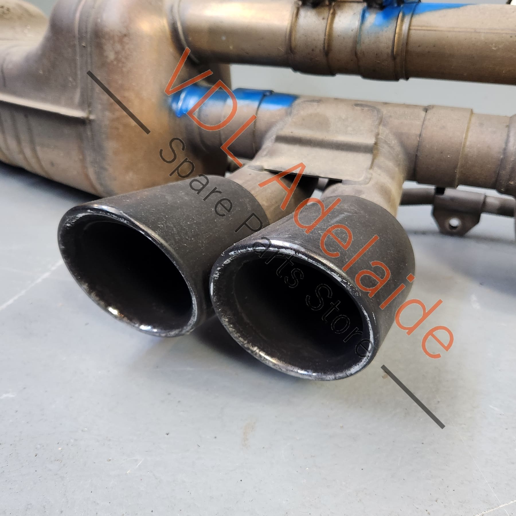 98111123200 98111123201 98111123100 Porsche 981 Cayman Boxster Sport Exhaust Genuine OEM 98111196102 98111123201 98111123101