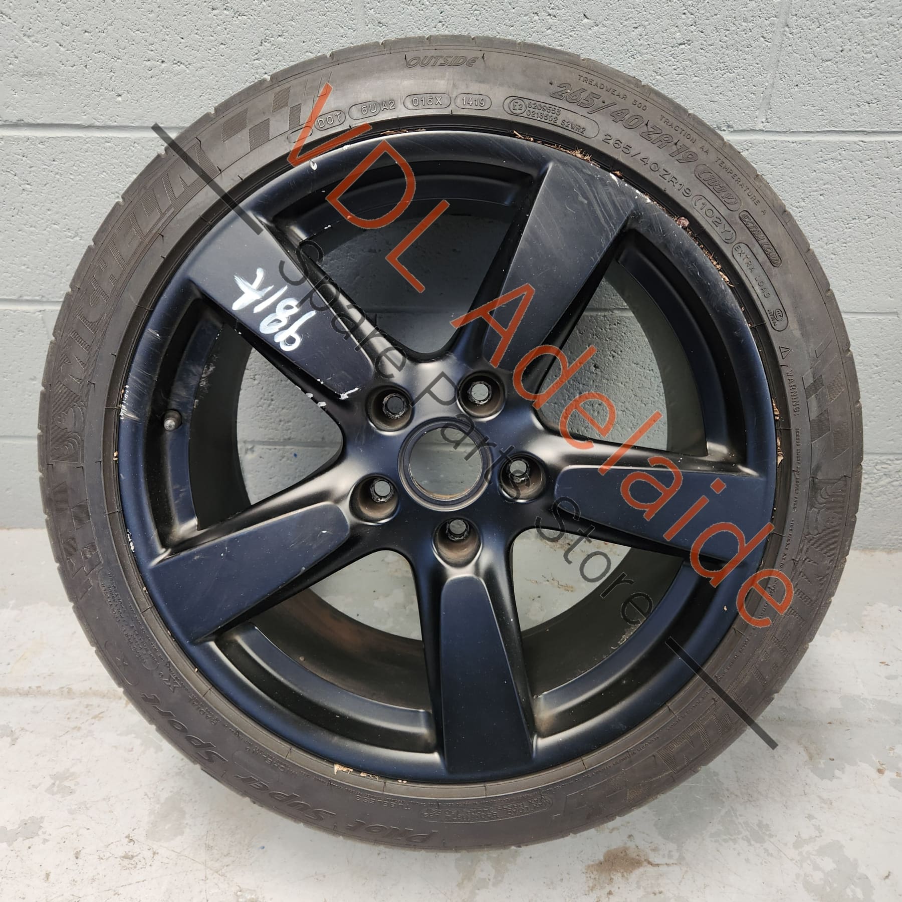 9813621430388Z 98136214303  Porsche 981 Cayman Boxster Alloy Wheel 19 x 9.5in ET45 98136214303