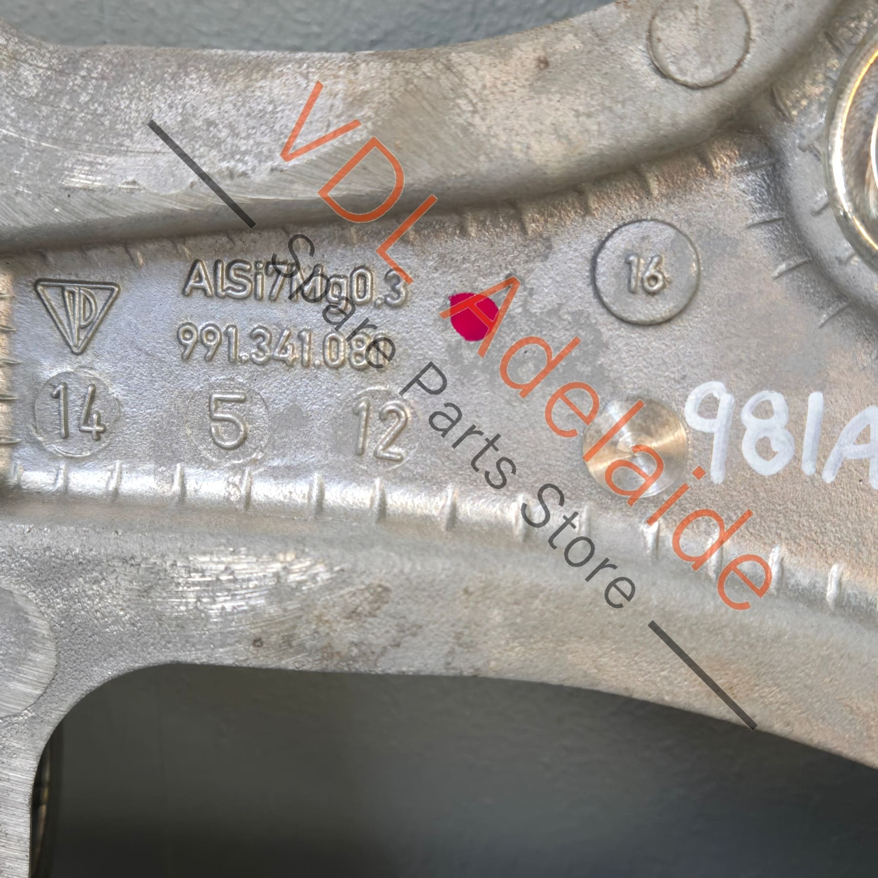 991341081 99134108116  Porsche Cayman Boxster 911 Front Subframe Crossmember 991341081