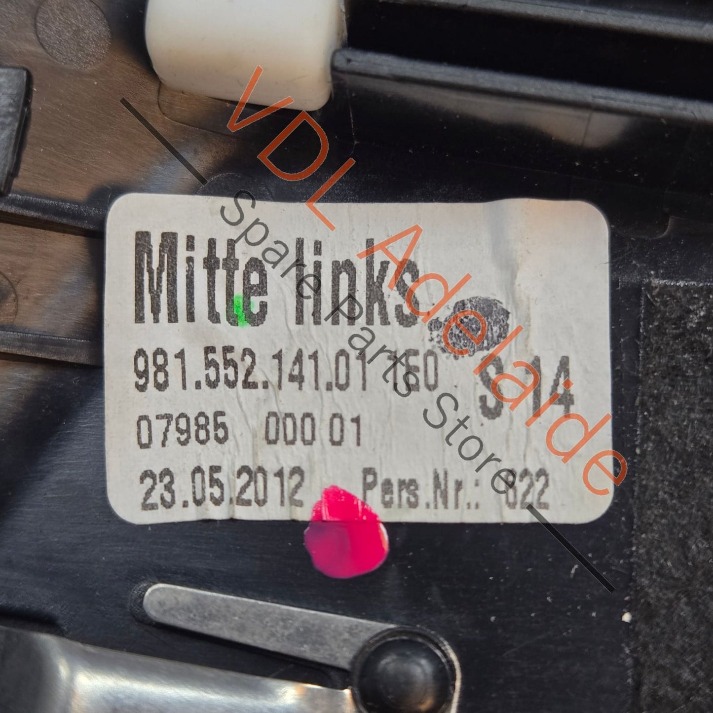 98155214102 98155214101  Porsche Boxster Cayman Centre Left Dashboard Air Vent for Air Conditioning 98155214102 1E0 98155214101