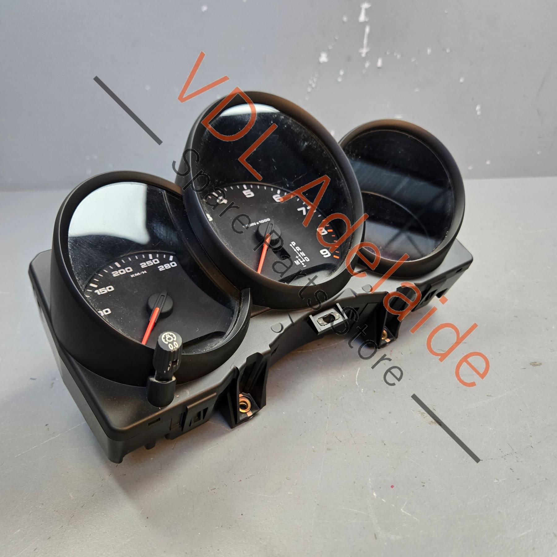 98164114408A05 98164114421A05 981641144 Porsche Cayman Boxster 911 Instrument Cluster Matt Black Combi-instrument Matt black Dials for PDK car