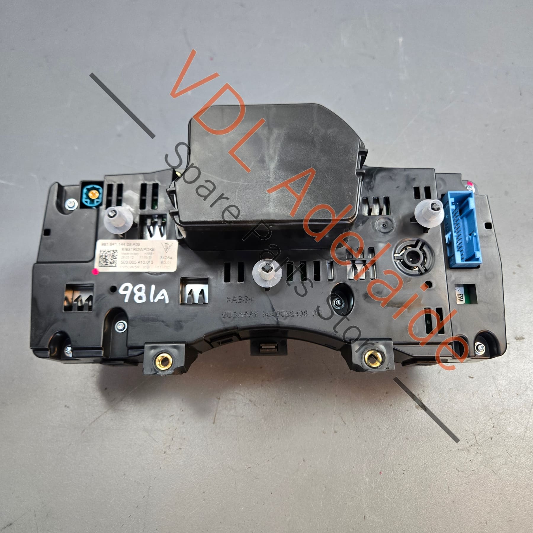 98164114408A05 98164114421A05 981641144 Porsche Cayman Boxster 911 Instrument Cluster Matt Black Combi-instrument Matt black Dials for PDK car