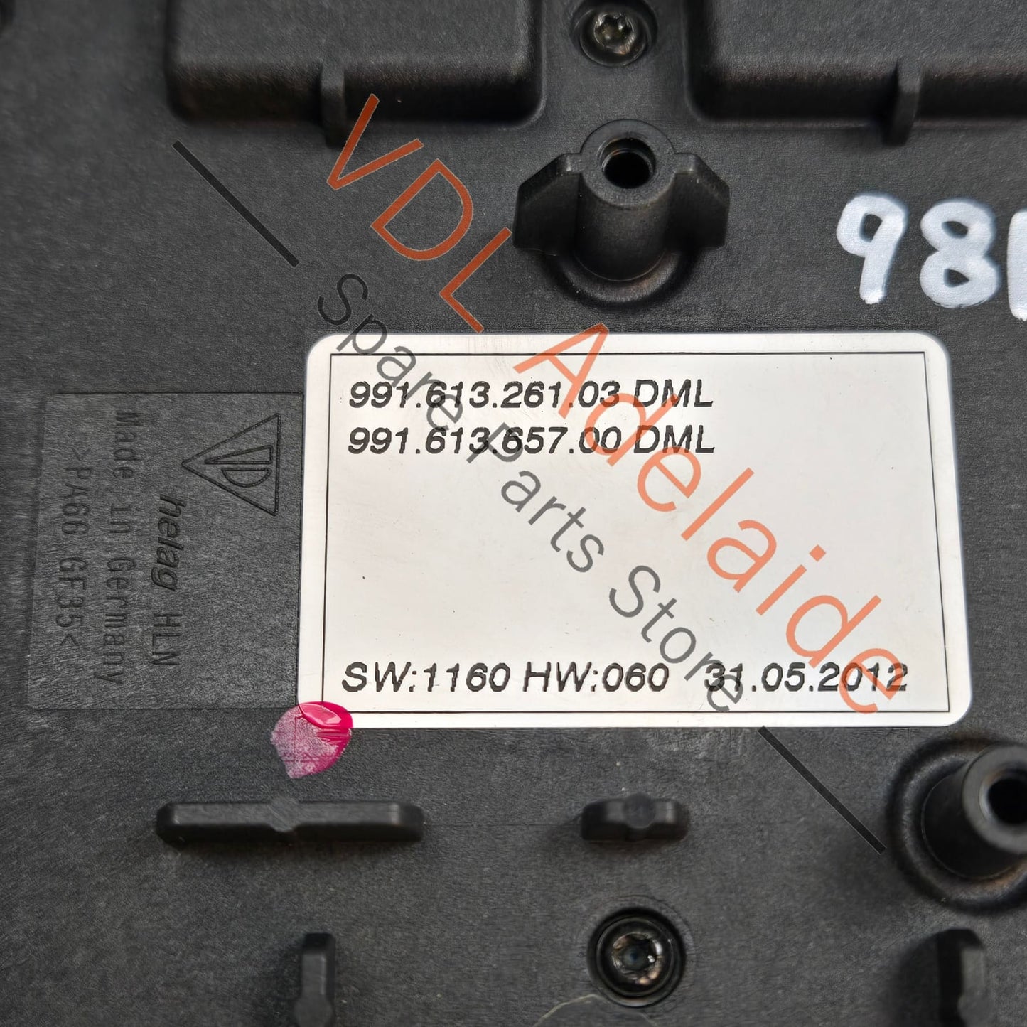 99161326103 99161396107 99161396101 Porsche Boxster 981 Centre Console Roof Exhaust Spoiler Switch 99161326103 99161396101 DML 99161396107 DML