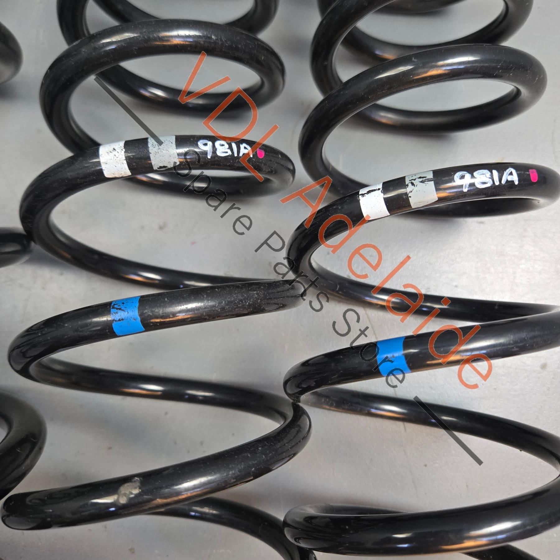 98134400000000 98133353117504 98134353113 Porsche 981 Boxster Cayman Set of Coil Springs Stock Standard