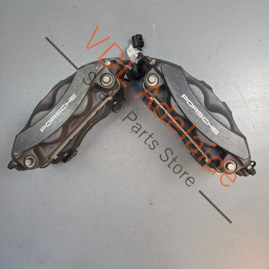 996352421 98135142102 99135142102 Porsche 911 Cayman Boxster Front Brembo 4 piston Brake Caliper Pair Set 98135142102 997351421