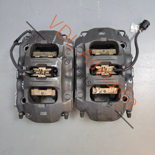996352421 98135142102 99135142102 Porsche 911 Cayman Boxster Front Brembo 4 piston Brake Caliper Pair Set 98135142102 997351421